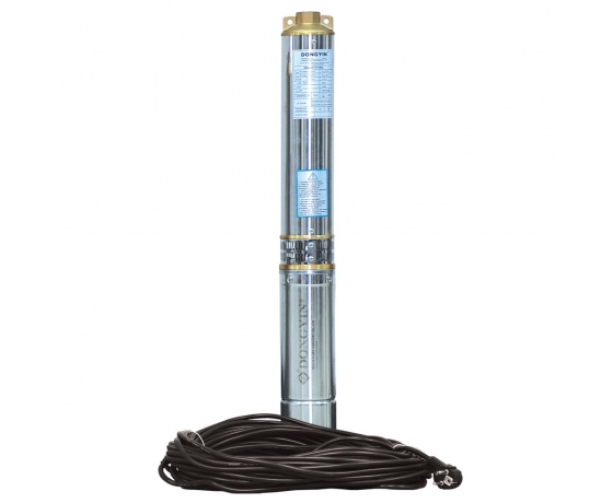 Фото 2 - Насос центробежный скважинный 1.5кВт H 116(88)м Q 100(60)л/мин Ø102мм (кабель 50м) AQUATICA (DONGYIN) (777476)