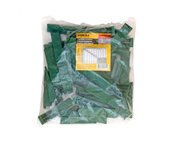 Фото 3 - Система укладки и выравнивания плитки DLS (клин) 50шт SIGMA (8241051)