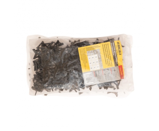 Фото 3 - Крестик дистанционный (многоразовый) для плитки 2мм 100шт SIGMA (8241221)