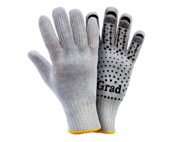 Фото 2 - Перчатки трикотажные с точечным ПВХ покрытием GRAD (9442715)