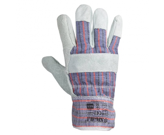Фото 3 - Перчатки комбинированные замшевые SIGMA (9448321)