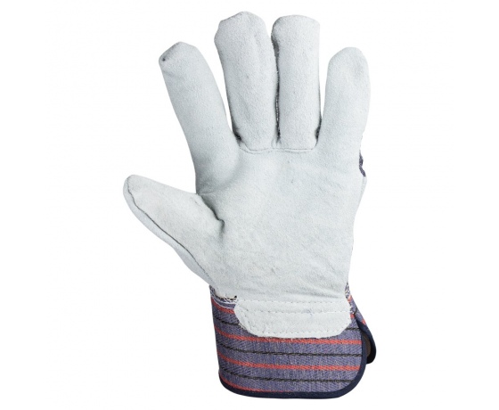 Фото 3 - Перчатки комбинированные замшевые (цельная ладонь) SIGMA (9448361)