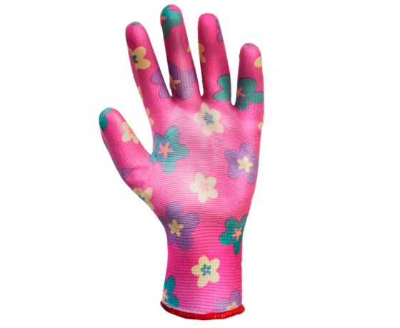 Фото 4 - Перчатки с ПУ покрытием (красные манжет) SIGMA (9446301)