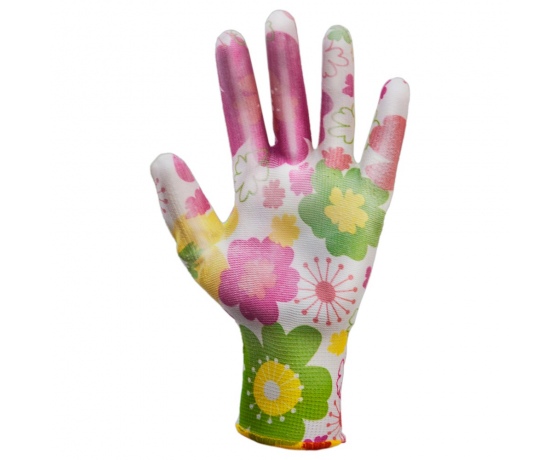 Фото 4 - Перчатки с ПУ покрытием (белые манжет) SIGMA (9446381)