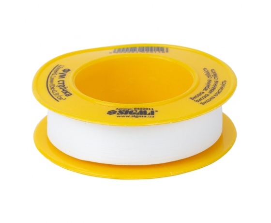 Фото 2 - Фторопластовая (ФУМ) лента 0.1мм×12мм×10м SIGMA (8402911)