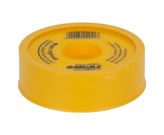 Фото 3 - Фторопластовая (ФУМ) лента 0.2мм×19мм×15м SIGMA (8402941)