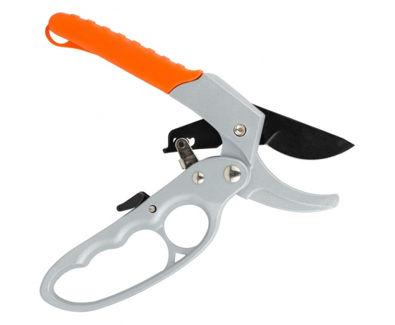 Фото 5 - Секатор с храповым механизмом 200мм FLORA (5021354)