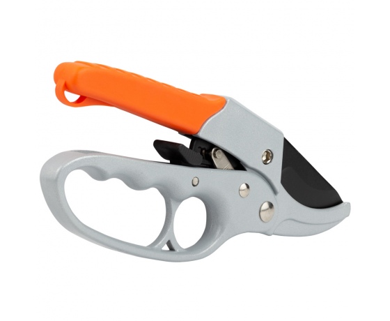 Фото 7 - Секатор с храповым механизмом 200мм FLORA (5021354)