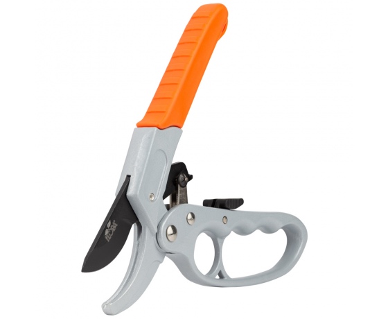 Фото 9 - Секатор с храповым механизмом 200мм FLORA (5021354)