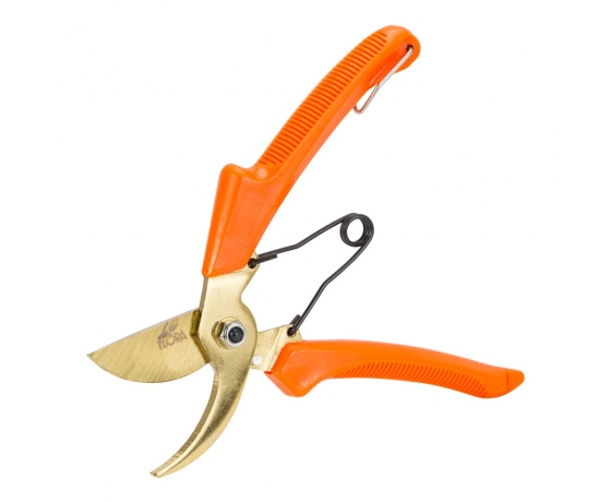 Фото 3 - Секатор обводной с пружиной кручения 205мм FLORA (5021454)