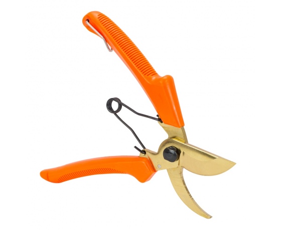 Фото 4 - Секатор обводной с пружиной кручения 205мм FLORA (5021454)