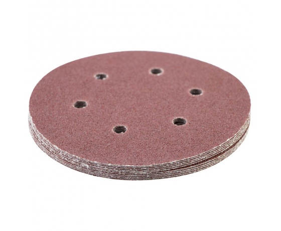 Фото 4 - Шлифовальный круг 6 отверстий Ø150мм P60 (10шт) SIGMA (9122241)