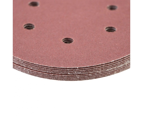 Фото 5 - Шлифовальный круг 6 отверстий Ø150мм P100 (10шт) SIGMA (9122261)