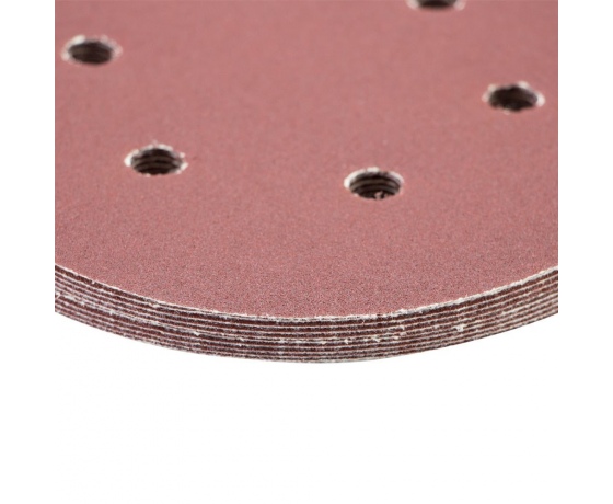 Фото 5 - Шлифовальный круг 6 отверстий Ø150мм P150 (10шт) SIGMA (9122281)