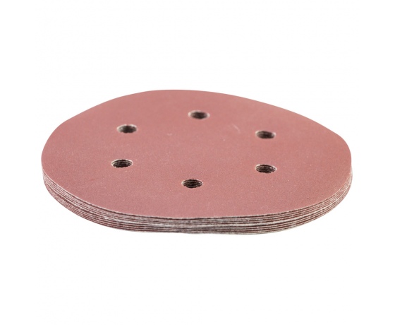 Фото 4 - Шлифовальный круг 6 отверстий Ø150мм P240 (10шт) SIGMA (9122311)
