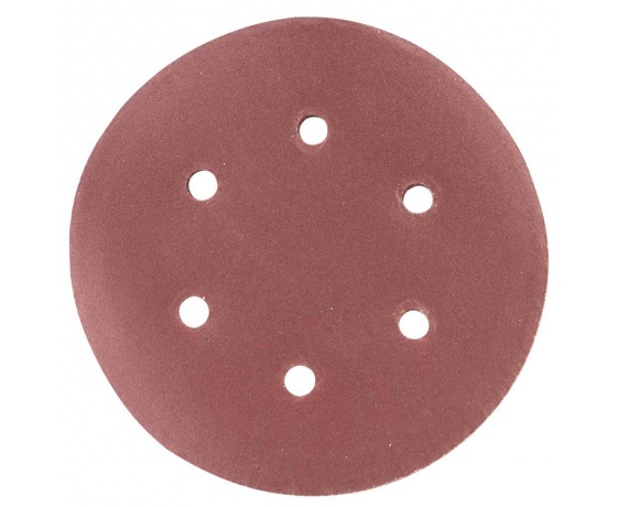 Фото 2 - Шлифовальный круг 6 отверстий Ø150мм P240 (10шт) SIGMA (9122311)