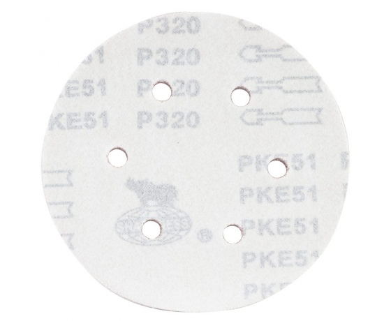 Фото 3 - Шлифовальный круг 6 отверстий Ø150мм P320 (10шт) SIGMA (9122331)