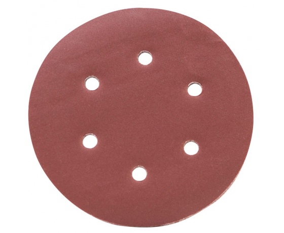 Фото 2 - Шлифовальный круг 6 отверстий Ø150мм P320 (10шт) SIGMA (9122331)