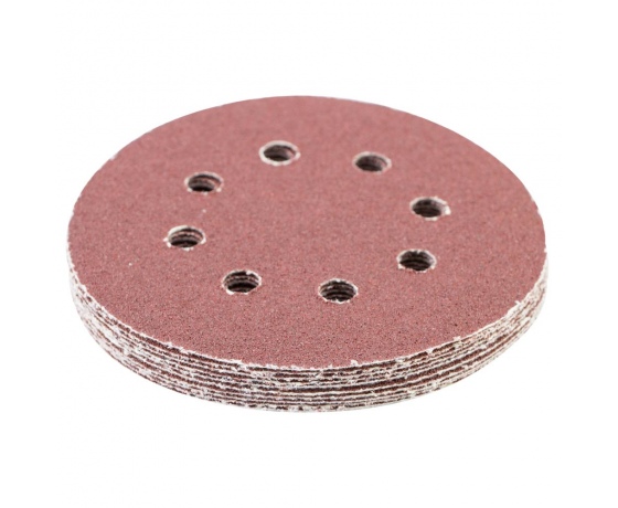 Фото 4 - Шлифовальный круг 8 отверстий Ø125мм P60 (10шт) SIGMA (9122641)