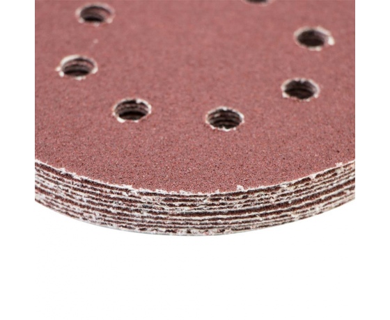 Фото 5 - Шлифовальный круг 8 отверстий Ø125мм P60 (10шт) SIGMA (9122641)