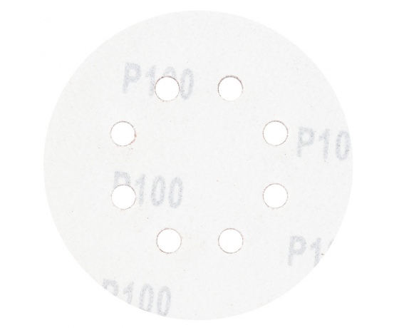 Фото 3 - Шлифовальный круг 8 отверстий Ø125мм P100 (10шт) SIGMA (9122661)
