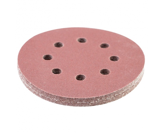 Фото 4 - Шлифовальный круг 8 отверстий Ø125мм P100 (10шт) SIGMA (9122661)