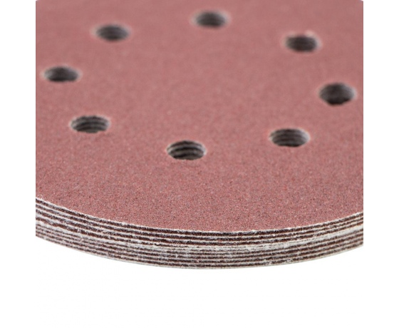 Фото 5 - Шлифовальный круг 8 отверстий Ø125мм P120 (10шт) SIGMA (9122671)