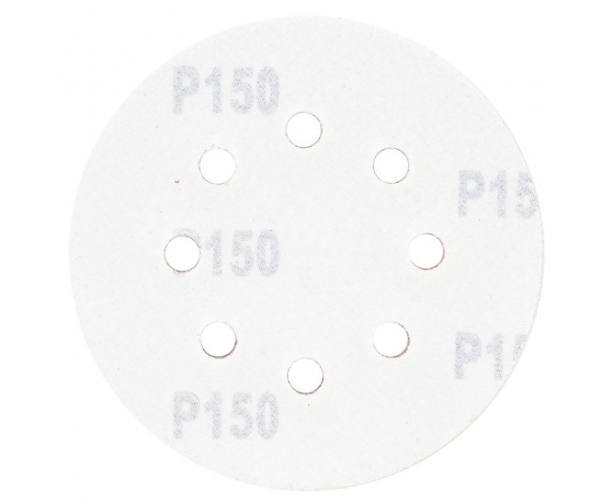 Фото 3 - Шлифовальный круг 8 отверстий Ø125мм P150 (10шт) SIGMA (9122681)
