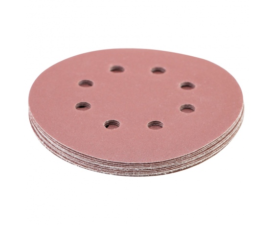 Фото 4 - Шлифовальный круг 8 отверстий Ø125мм P240 (10шт) SIGMA (9122711)