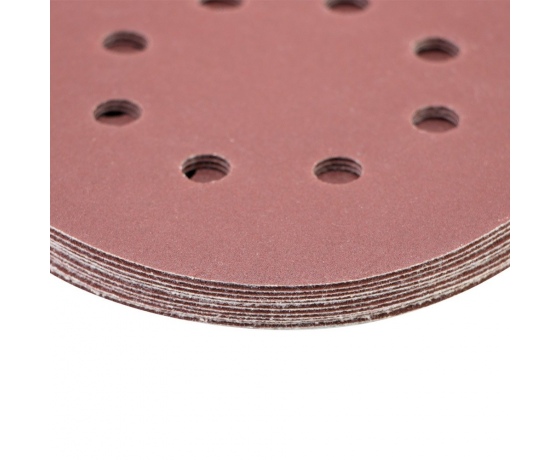 Фото 5 - Шлифовальный круг 8 отверстий Ø125мм P240 (10шт) SIGMA (9122711)