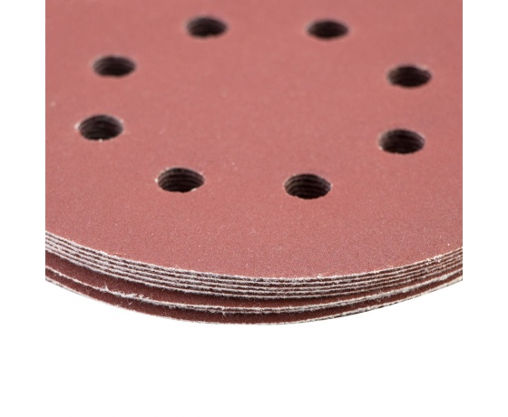 Фото 5 - Шлифовальный круг 8 отверстий Ø125мм P320 (10шт) SIGMA (9122731)