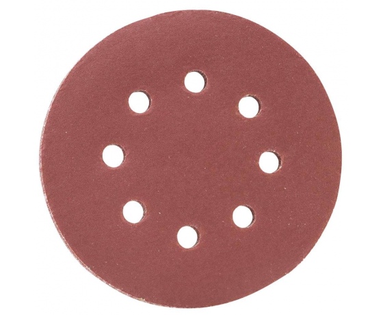 Фото 2 - Шлифовальный круг 8 отверстий Ø125мм P320 (10шт) SIGMA (9122731)