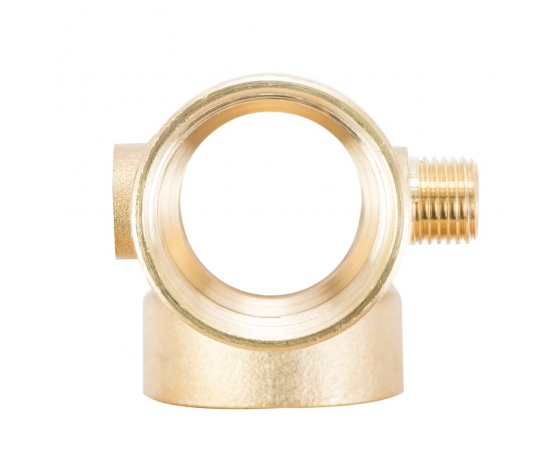 Фото 5 - Соединитель пятивыводной 80мм 1”М×1”F×1”F×1/4”M×1/4”F ∠180° AQUATICA (779599)