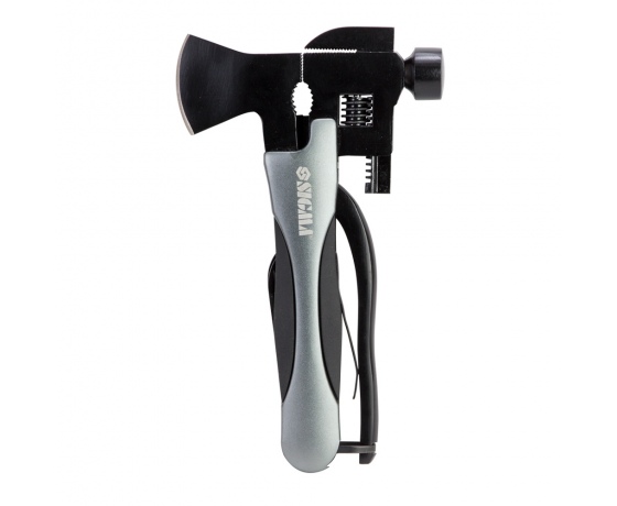 Фото 3 - Мультиинструмент топор 12в1 + насадки (чехол) SIGMA (4375411)