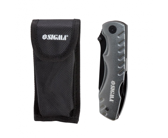 Фото 3 - Мультиинструмент нож 9в1 + биты (чехол) SIGMA (4375511)