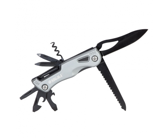 Фото 2 - Мультиинструмент нож 12в1 (чехол) SIGMA (4375521)