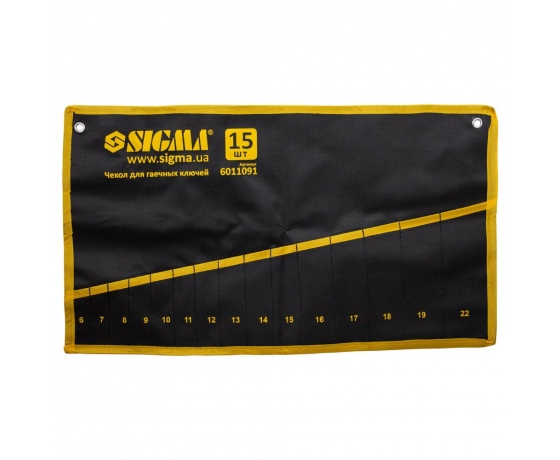 Фото 2 - Чехол для гаечных ключей 15шт SIGMA (6011091)