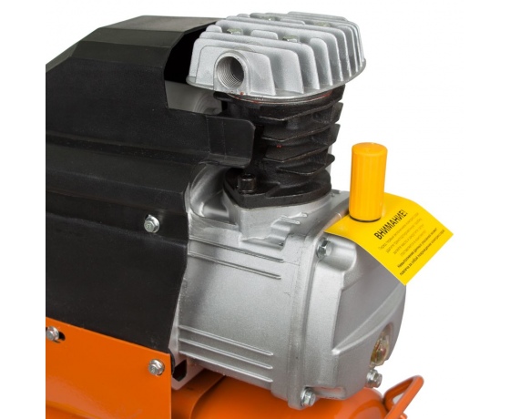 Фото 8 - Компрессор одноцилиндровый 1.5кВт 198л/мин 8бар 50л (2 крана) GRAD (7043545)