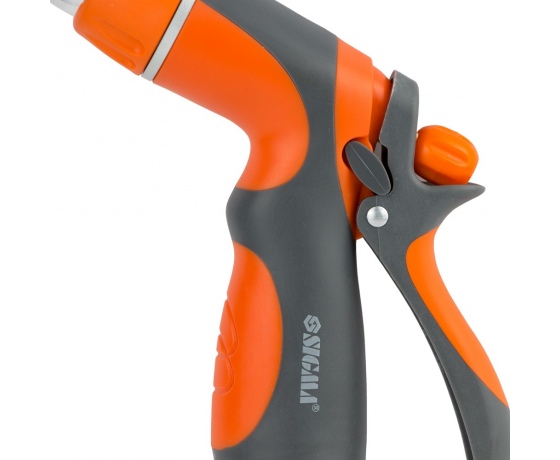 Фото 6 - Пистолет распылитель 2-х режимный (ABS+AL+TPR) FLORA (5011414)