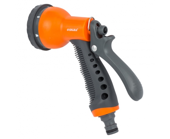 Фото 4 - Пистолет распылитель 7-ми режимный (ABS+TPR) FLORA (5011494)