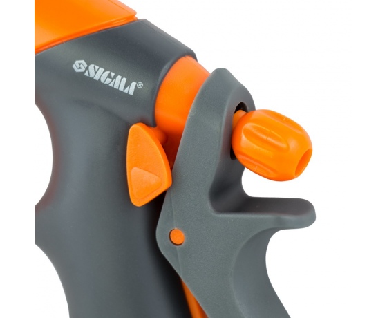 Фото 6 - Пистолет распылитель 8-ми режимный (ABS+TPR) FLORA (5011354)