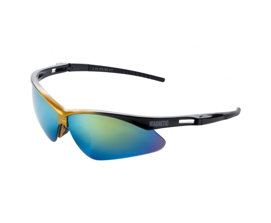 Фото 2 - Очки защитные Magnetic (золотое зеркало) SIGMA (9410401)