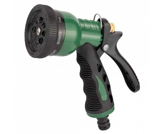 Фото 3 - Пистолет распылитель 8-ми режимный металлический (ABS+TPR) GRAD (5012415)