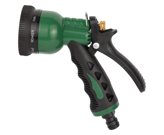 Фото 2 - Пистолет распылитель 8-ми режимный металлический (ABS+TPR) GRAD (5012415)
