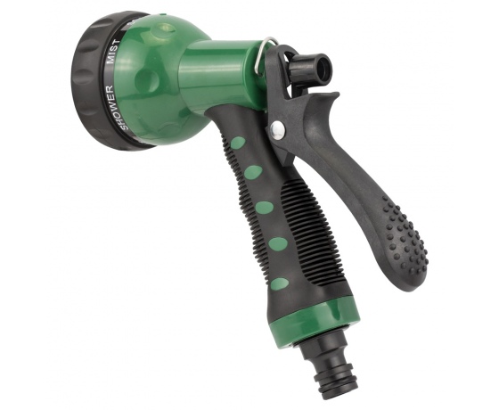 Фото 4 - Пистолет распылитель 7-ми режимный (ABS+TPR) металлическая заклепка GRAD (5012495)