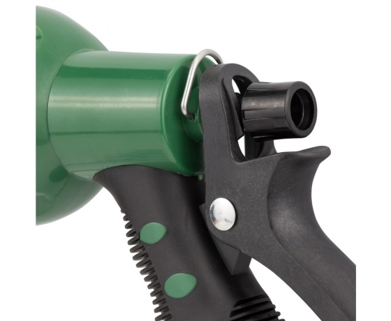 Фото 7 - Набор для полива: пистолет распылитель 7-ми режимный 2 коннектора+адаптер (ABS+TPR) GRAD (5012505)