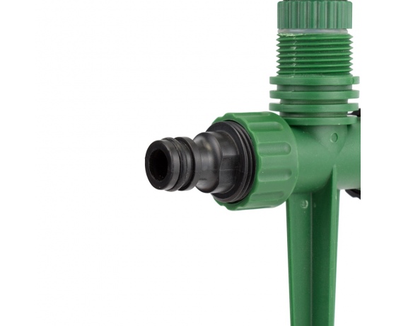 Фото 5 - Дождеватель круговой на пластиковом колышке с верхней подачей GRAD (5014105)