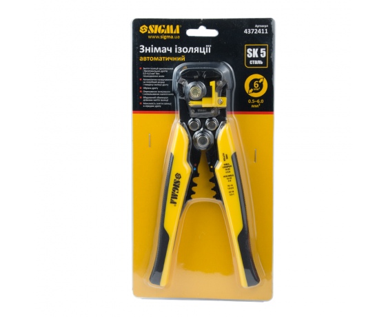 Фото 6 - Съемник изоляции автоматический 0.05-6мм SIGMA (4372411)