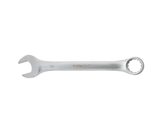 Фото 2 - Ключ рожково-накидной 36мм CrV satine с подвесом SIGMA (6021801)