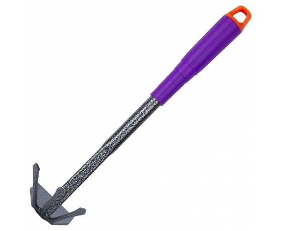 Фото 2 - Мотыга комбинированная плоская + 3-х зубая (полая ручка) (ABS) GRAD (5044665)